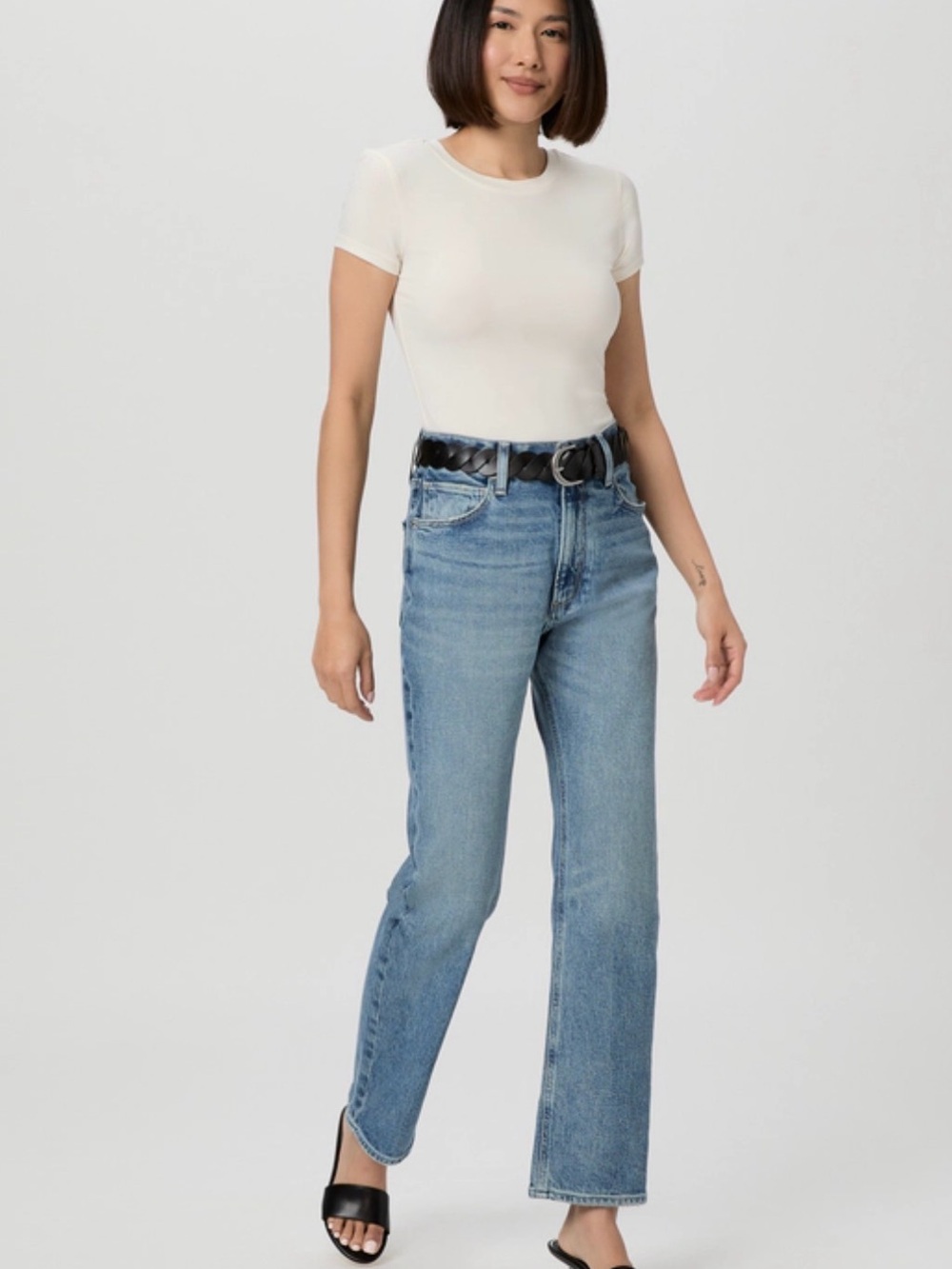 PAIGE Sawyer Straight Leg Jeans